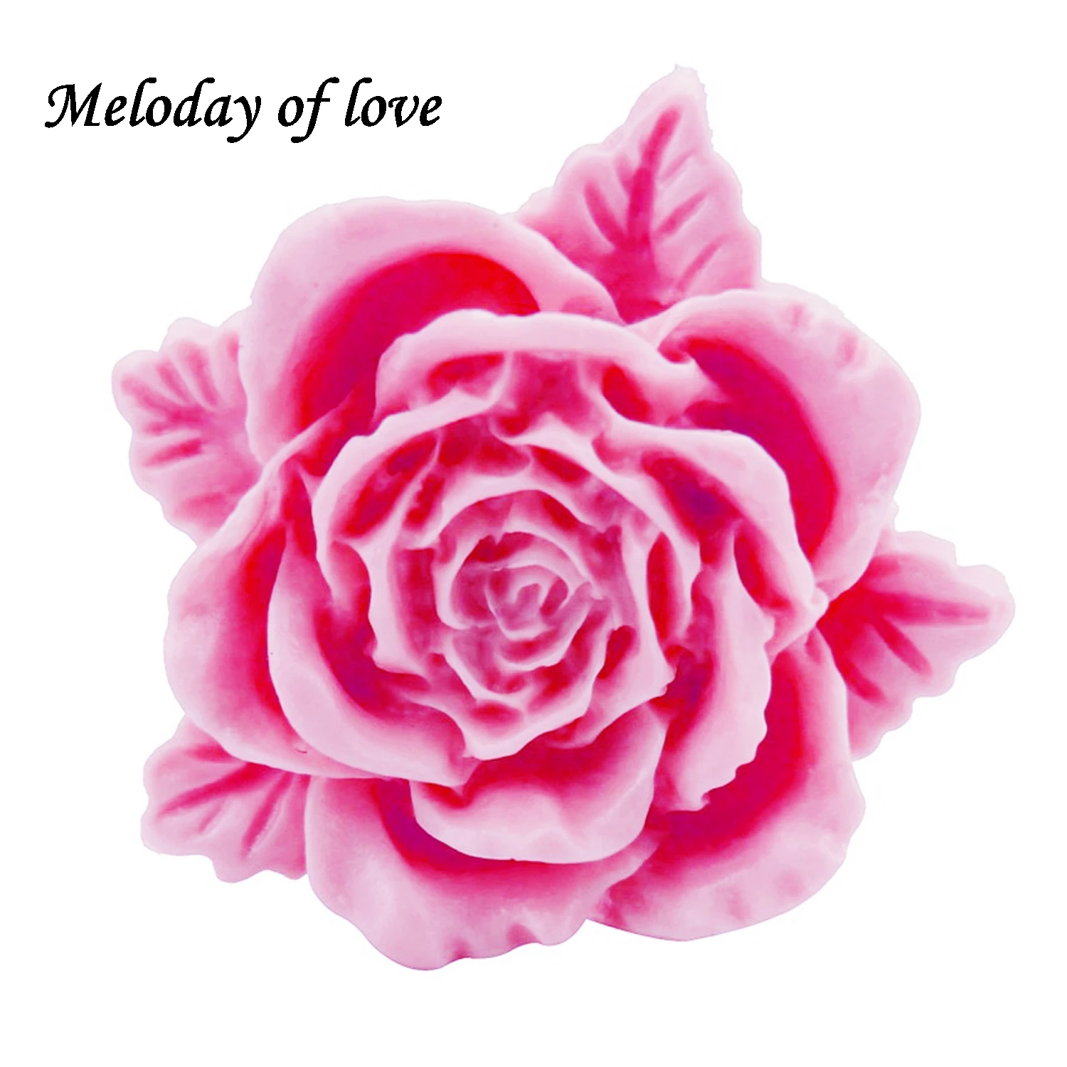 Flower silicone mould, silicone mold, clay tools, clay accessory-Roses chocolate wedding cake decorating tools DIY baking fondant silicone mold Clay Resin sugar Candy Sculpey T0108