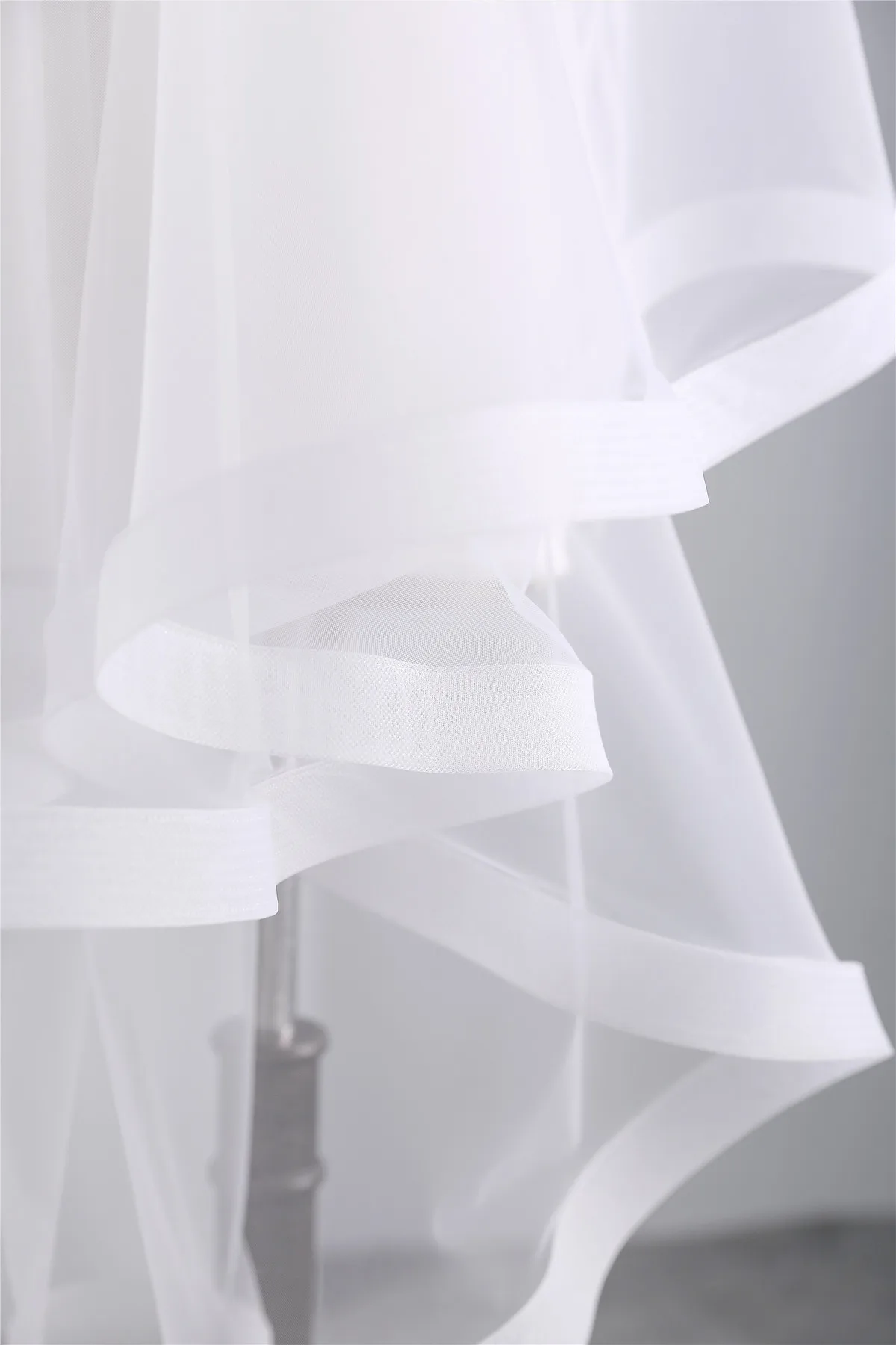 2018 короткие свадебная фата белый/слоновая кость с Фата невесты на гребне Свадебные аксессуары Veu De Noiva EE612