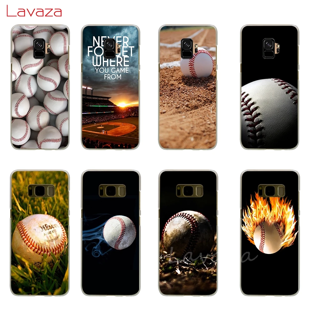 Lavaza Бейсбол жесткий чехол для телефона для Samsung Galaxy S8 S9 плюс S6 S7 край S3 S4 S5 крышка Shell
