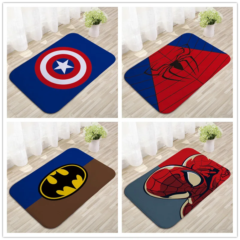 FOKUSENT Welcome Classic Game Floor Mats Cool Superhero Anti- Slip Kitchen Rug Decoration Stair Carpets Light Thin Craft Rug FOKUSENT Welcome Classic Game Floor Mats Cool Superhero Anti- Slip Kitchen Rug Decoration Stair Carpets Light Thin Craft Rug