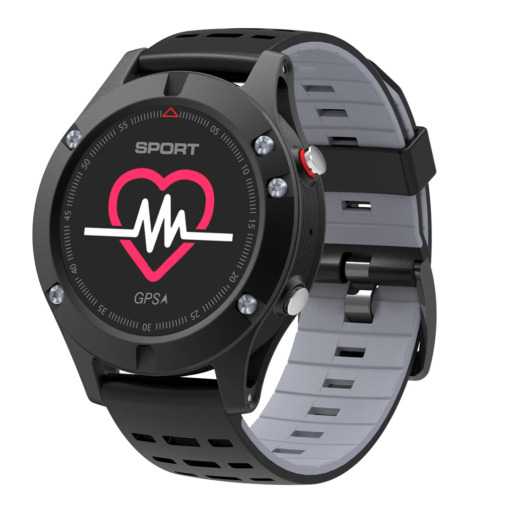 

F5 GPS Smart bracelet Altimeter Barometer Thermometer Bluetooth 4.2 Smart wristband for iOS Android