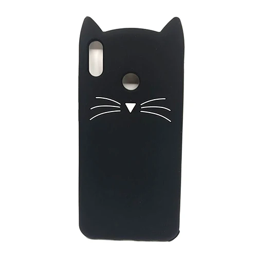 Для Xiaomi Redmi S2 Fundas Единорог Лошадь кошка Ститч Мягкий силиконовый чехол-накладка RedmiS2 S 2 глобальная версия 5,9" чехол для телефона - Цвет: Cat Black