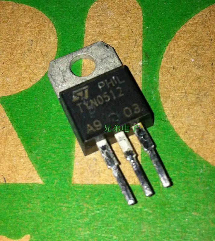 One-way rectifier TYN0512 TO-220 package import original ST--XDDZ | Электронные компоненты и принадлежности