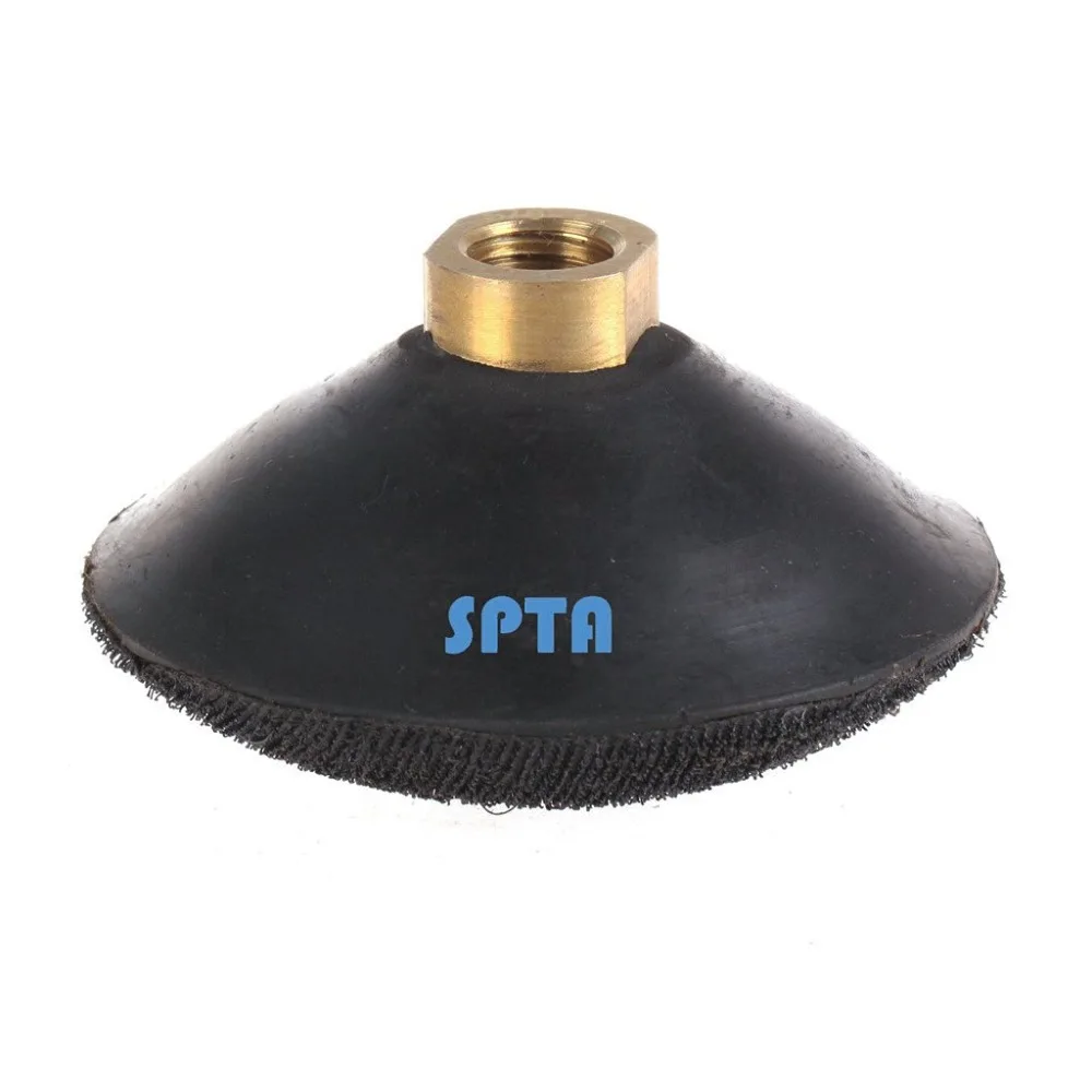 SPTA 1Pc 4" (100mm) Rubber backing pad with Hook & Loop backing pad