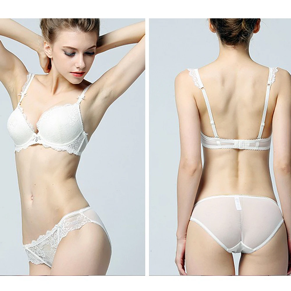 Buy Young Ladies New Hot Lace Sexy underwear Bra Set