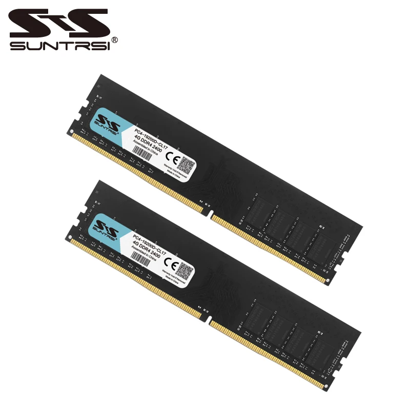 Suntrsi DDR4 4GB настольная память Rams 2133MHz 2400MHz 1 2 V 100% Новая Память RAM|Оперативная память| |
