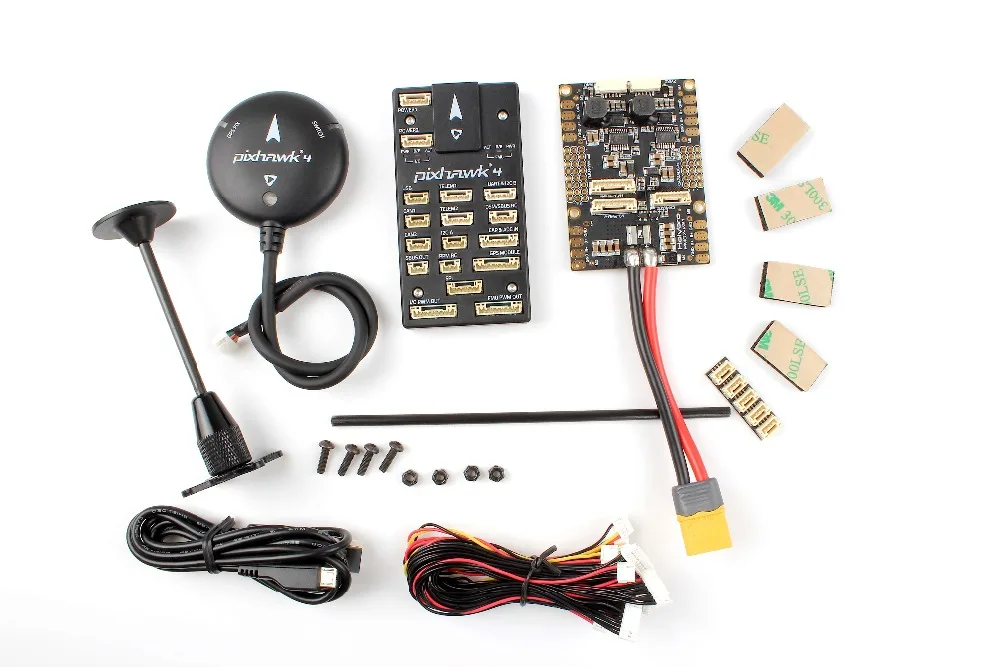 

plastic pix4 pm07 Pixhawk 4 Flight Control NEO-M8N GPS MODULE PM07 Power Management Board autopilot kit