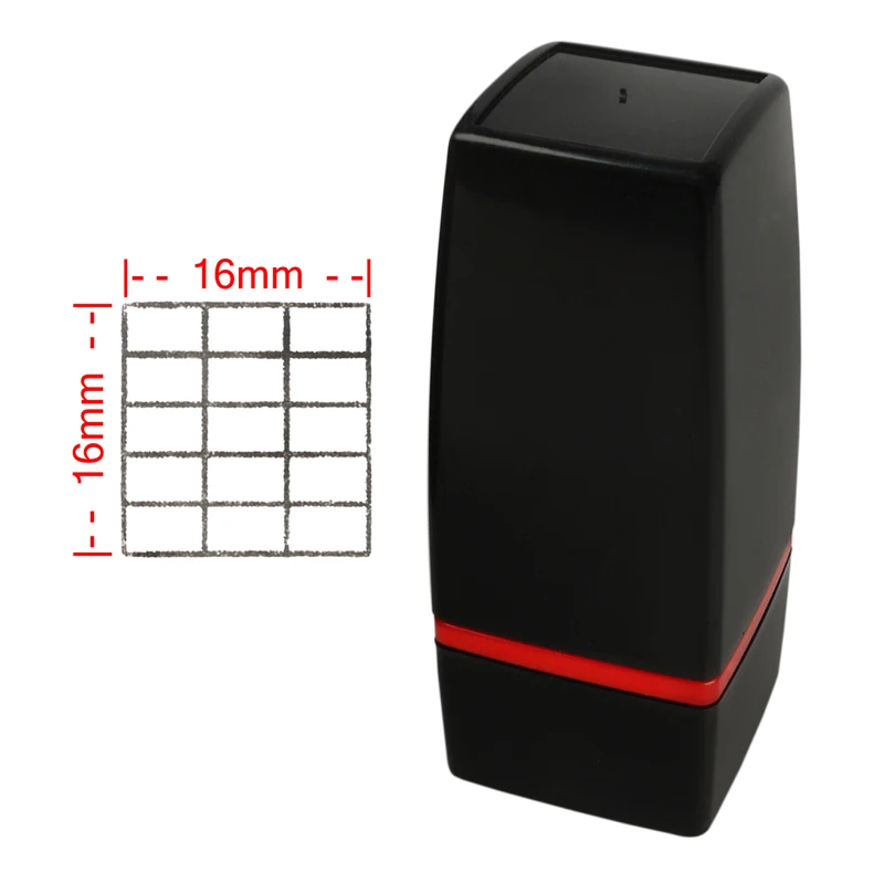 

16x16mm Guitar Ukulele Common Chord Stamp 6 String 3 Frets Rubber Musical Instrument Tool for Beginner
