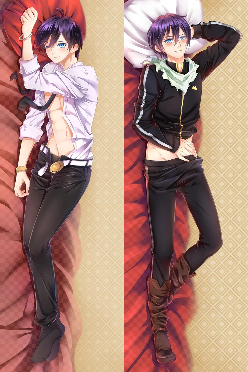 2018 July наволочка с аниме персонажами Noragami крутой мальчик YATO Yukine Dakimakura для подушки