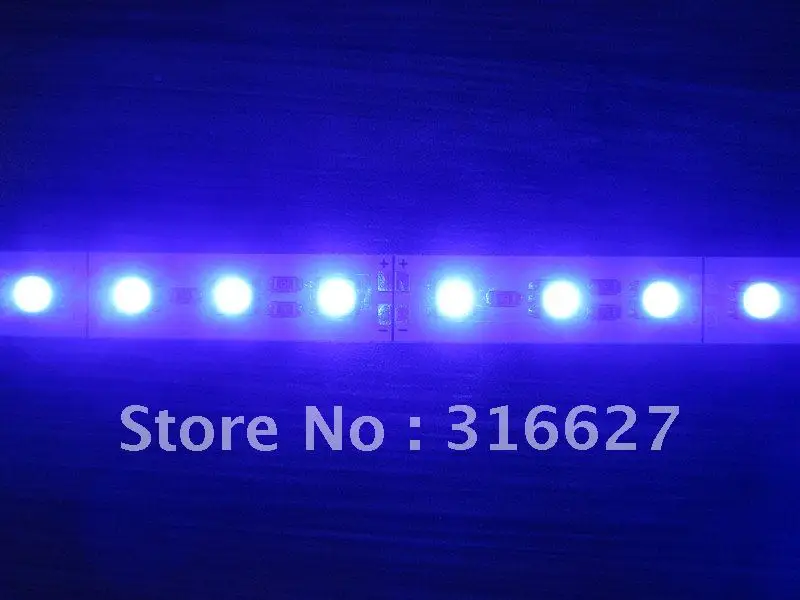 50 см супер яркий 36leds жесткой Hard светодиодные полосы Бар Синий цвет Жесткая свет DC 12 В под шкафы светодиодные панели