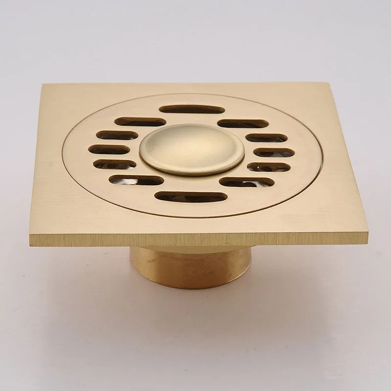 Whosale Or Retail Brass Deodorant Floor Drain Filter For Washing Machine Bathroom Shower Floor Drains Strain