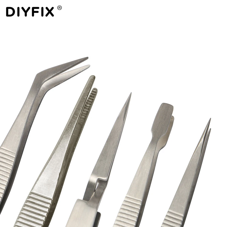 5pcs Tweezers Set (5)