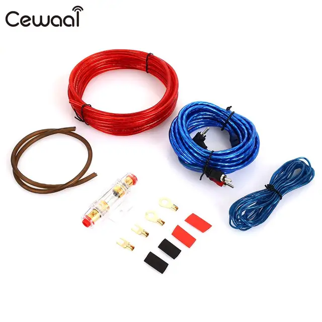 Special Offers Car Amplifier Installation Kits Speaker 12GA Car Amplifier Cable Economic Woofer Amplifier Wire Automotive