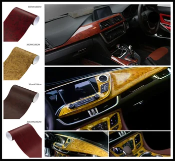 

Car interior film wood grain paper color bright surface console for Infiniti EX35 G35 EX Q45 M45 M35x M35 FX45 Kuraza