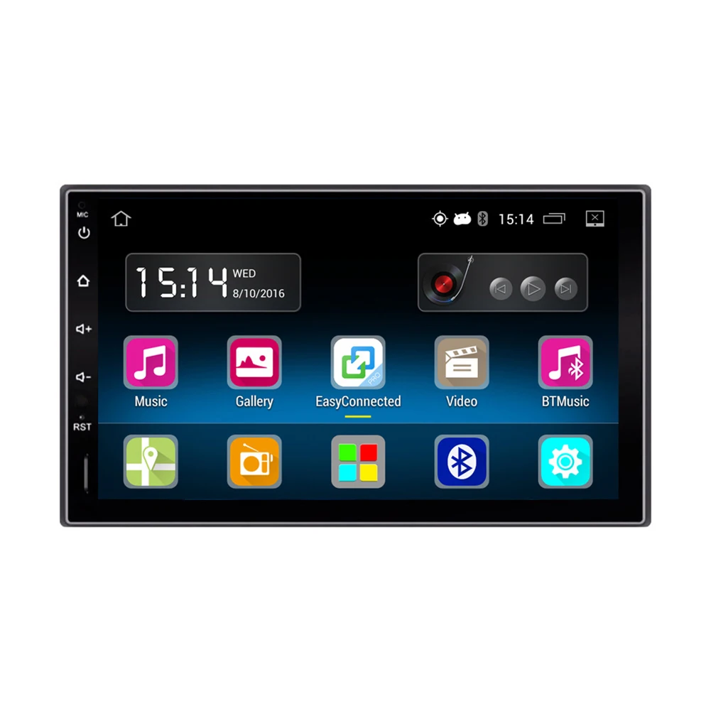 2017 New 7" Android Bluetooth Car Radio Audio Stereo 2 Din 3G Reaview