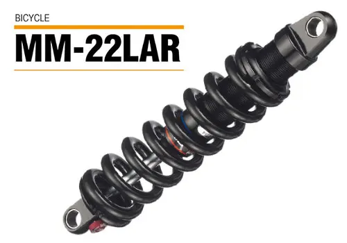 Black Ebike Rear Shock Downhill Spring Suspension DNM-MM-22LAR Soft Tail Mountain Bike Accessories Electric Bicycle Motorcycle