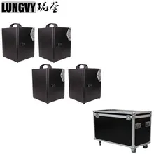 Кейс 4 шт/партия 2 головы сценический Dmx огонь пламя машина DMX контроль пламени DJ/бар/вечерние/шоу/сценическая машина