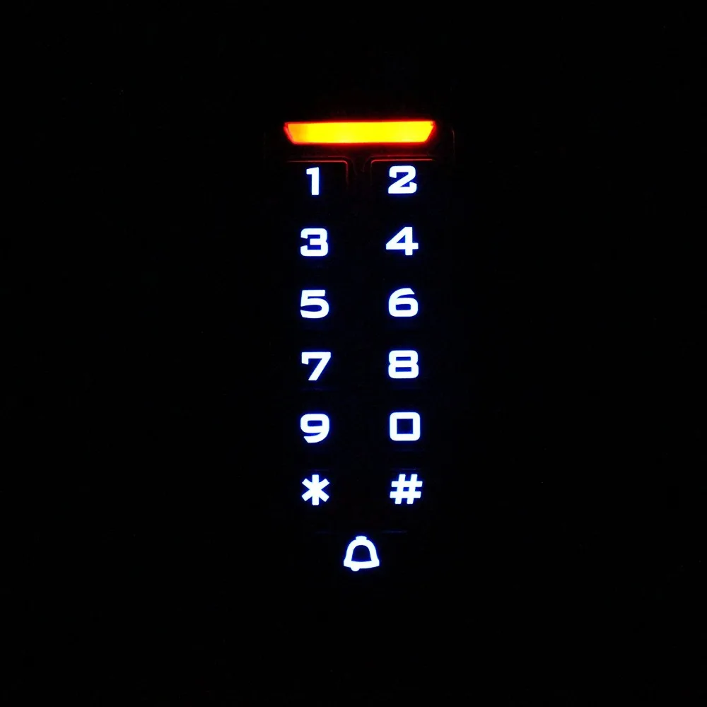Metal Waterproof access control keypad  (9)