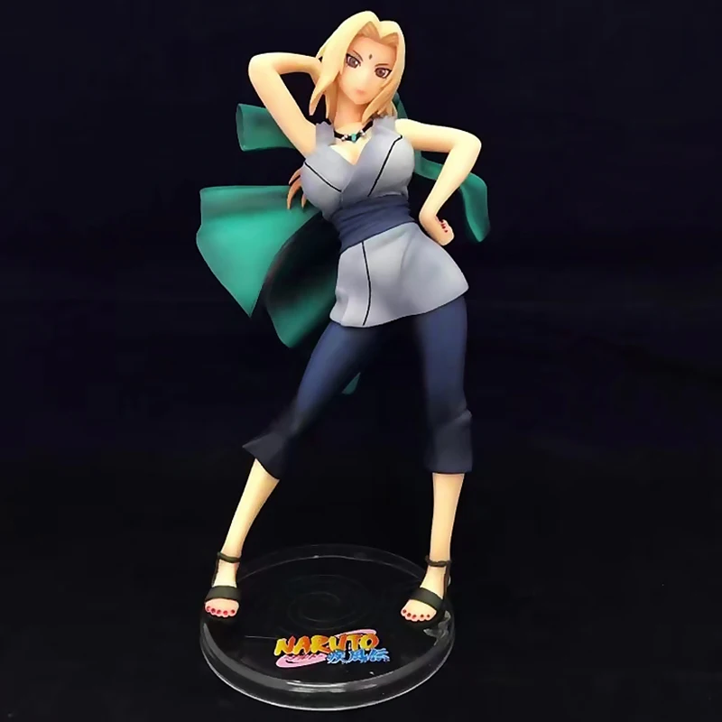 

NARUTO GALS Figure Tsunade Action Figure Tsunade With Green Coat Sexy Girl Toy 20cm