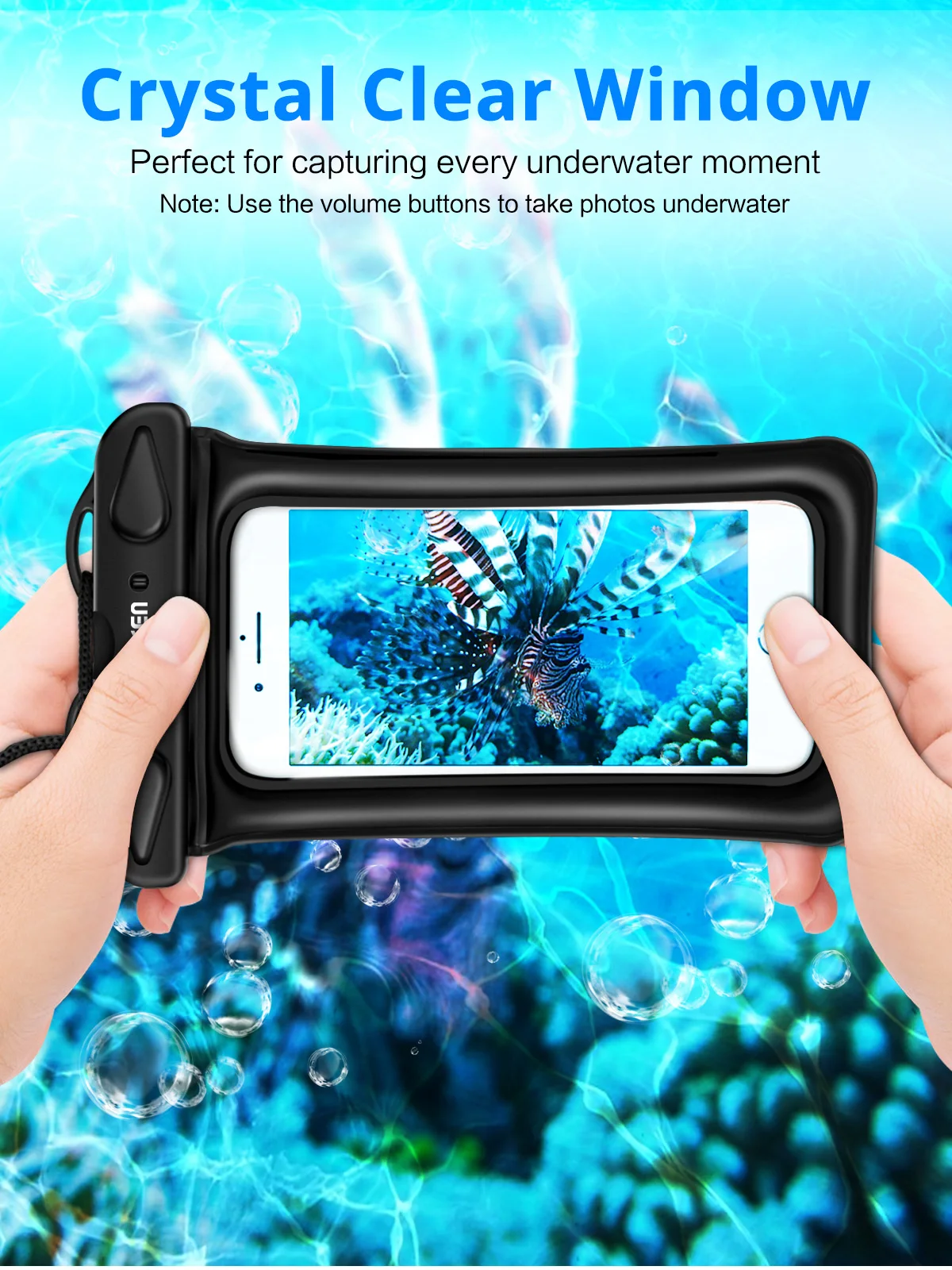 FONKEN Подушка Безопасности плавающий Водонепроницаемый чехол для телефона смартфон подводный сухой мешок IPX8 чехол для хранения для универсального сотового телефона Android