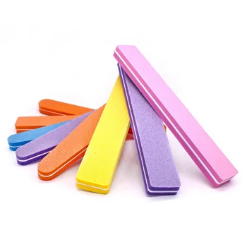 

by ems or dhl 500Pcs MT010-100/180Hot Sell Nail Buffer Double Side Diamond Sponge Down polish
