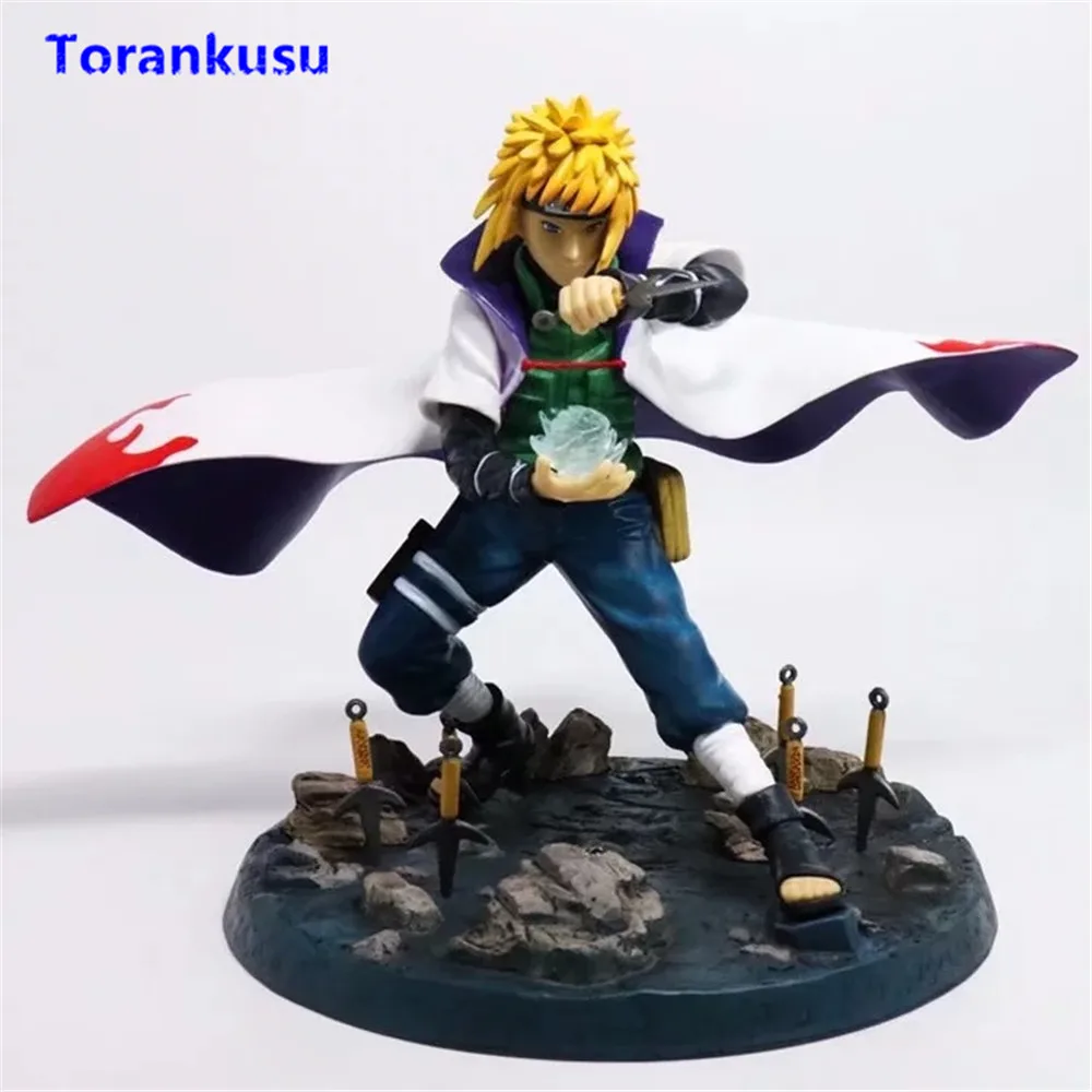

Naruto Figure Namikaze Minato Action Figure Rasengan Collectible Toy PVC Man Gift For Birthday Doll Figma Model Figuras Anime XP