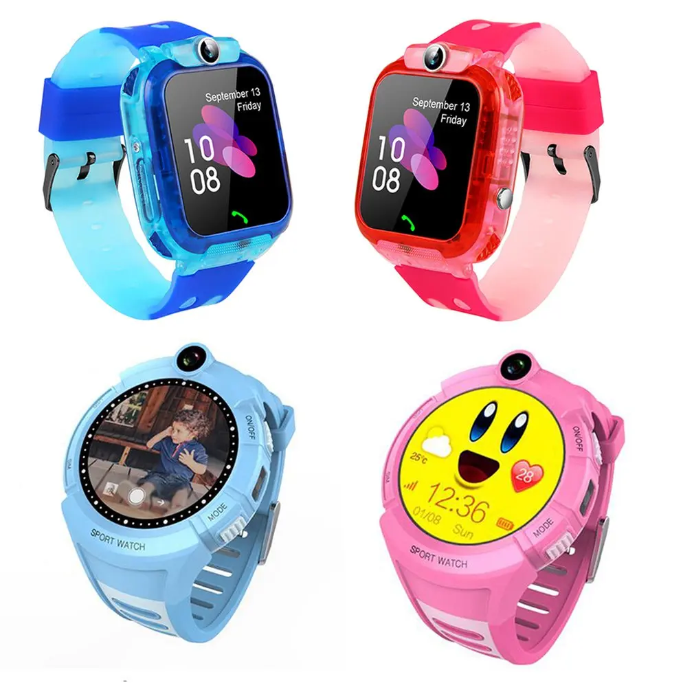 

Smart Watch Q360/Ds64 for Kids with Camera GPS WIFI Location Child smartwatch SOS Anti-Lost Monitor Tracker baby WristWatch