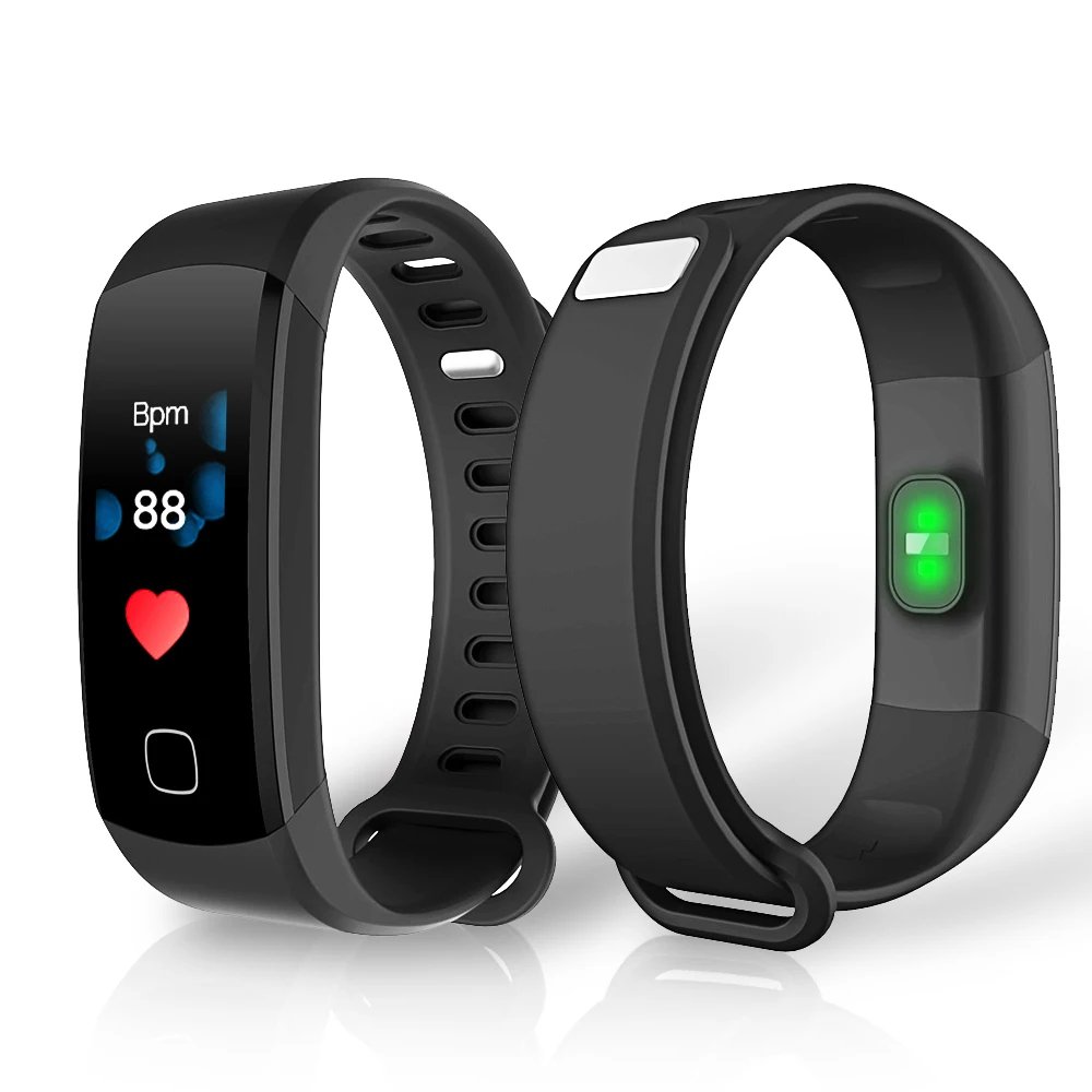 

Smart Wristband Heart Rate Band Blood Pressure Bracelet Blood Oxygen Pedometer with iOS Android for Sport Fitness stopwatch