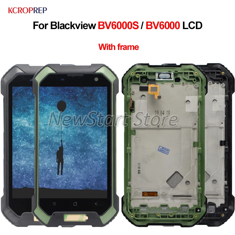 

Original For Blackview BV6000S BV6000 LCD Display Touch Screen Digitizer Assembly 6.5" Replacement All Version Android 7.0 6.0