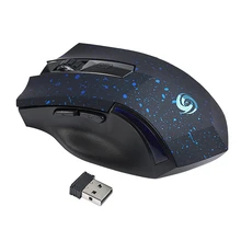 Wireless Gaming Mouse 6 Keys 2.4GHz 2000DPI USB Mini Portable Optical Computer Game Mouse WIFI Wireless Mouse For Laptop PC