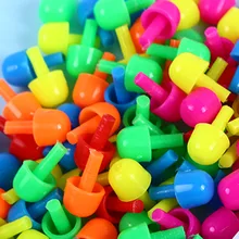 Детские головоломки грибы Дин комбинированная плата 3-6 лет детская головоломка DIY Строительные головоломки детские игрушки от 90 до 100 шт