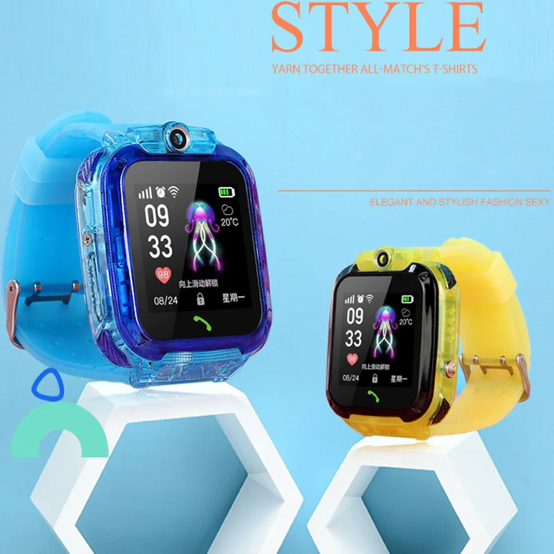 2019 Hot Kids Telephone Watch Waterproof GPS Positioning Camera Mosquito Repellent Smart Watch For DOY