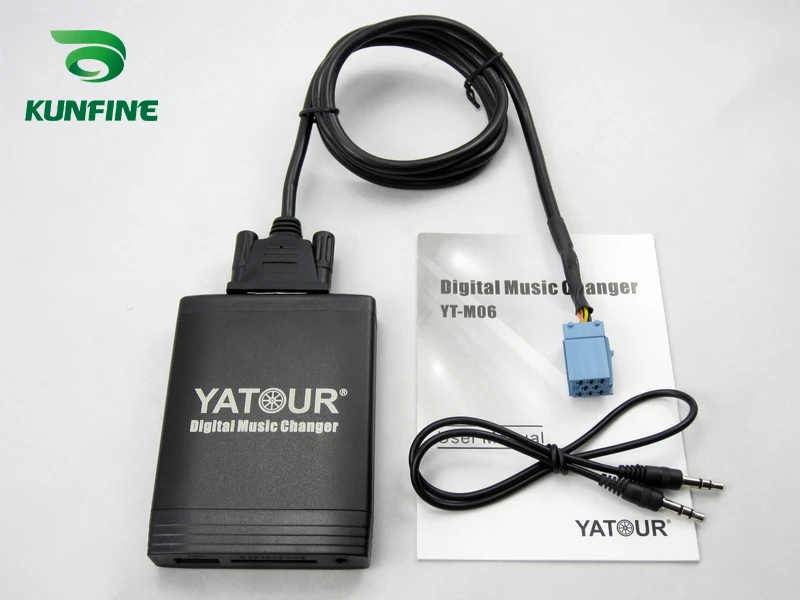 

Car Digital Music Changer USB SD Aux MP3 Interface Car Stereo Radio For Mercedes Benz Smart Bluetooth Phone Mould optional