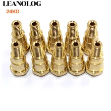 10Pcs MIG Torch Tips of 24KD/36KD Binzel MAG MIG Welding Torch CO2 Welding Machine/Welding Tool Accessories Link Rod/Electrode 10Pcs MIG Torch Tips of 24KD/36KD Binzel MAG MIG Welding Torch CO2 Welding Machine/Welding Tool Accessories Link Rod/Electrode