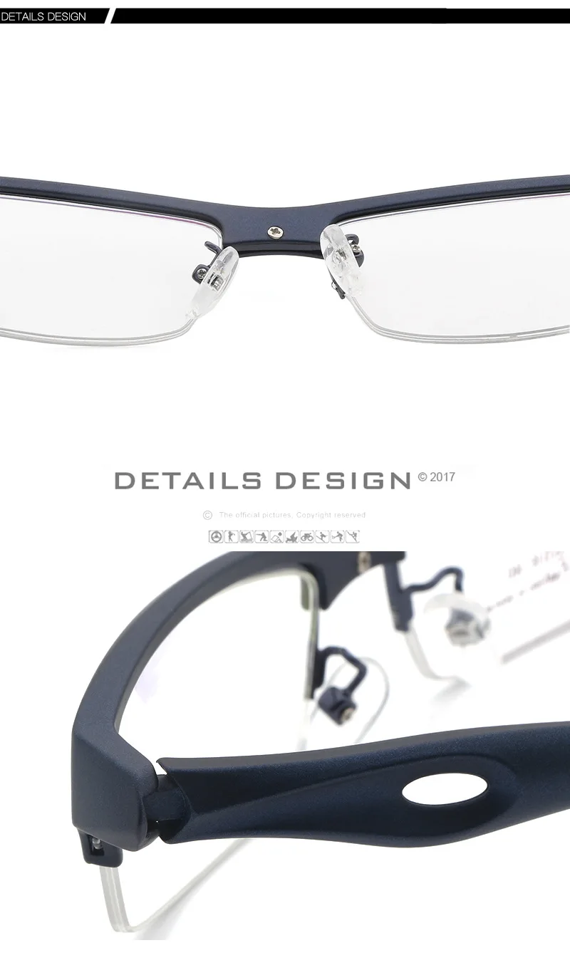 HDCRAFTER TR90 титановый рецепт очки оправа для мужчин для чтения винтажные оптические линзы близорукость очки антибликовые UV