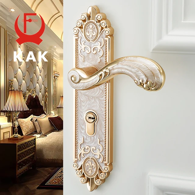 Kak European Style Mute Room Door Lock Handle Fashion Interior Kak European Style Mute Room Door Lock Handle Fashion Interior S Luxurious Anti