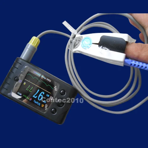 

Big Screen Pulse Oximeter Finger SPO2 Monitor Blood Oxygen Monitor w Software Pulse Monitoring Oximeter