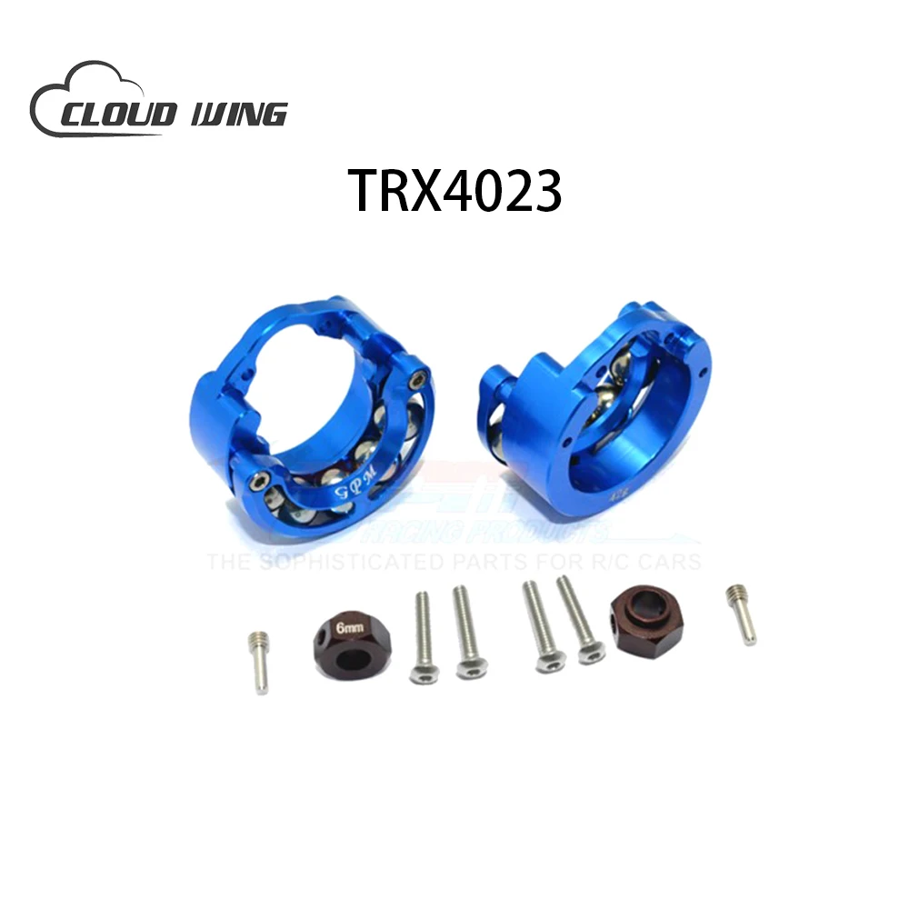 

TRX4 Wheel Knuckle Axle Weight Beads Rolling Ring With Outer Cup+9mm Hex Adapte Original Parts For RC Car Crawler Traxxas TRX-4