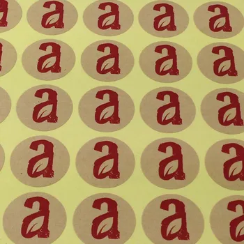 

1000pcs/lot Diameter 3cm Custom Sticker Labels Custom logo Printing Customize Adhesive Label