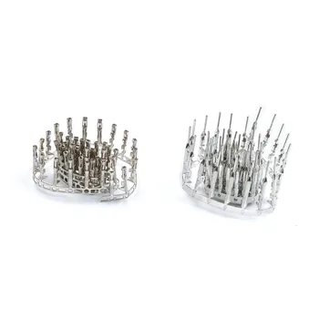 

100pcs Dupont Female 2.54mm Terminals Dupont Jumper Wire Terminal Connector Pins Crimp 2.54mm Female Copper
