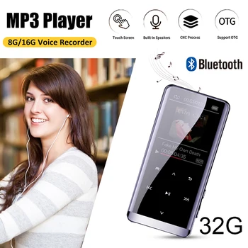 

New MP4 Player Bluetooth Mini MP5 Lossless HIFI 5D TouchScreen Walkman Music Player DOM668