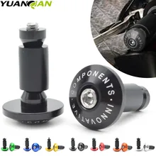 22 мм 7/" " Handbar CNC алюминиевый мотоцикл ручные ручки руля Ручка Бар акустическая система концы вилка слайдер для SUZUKI GSXR 600