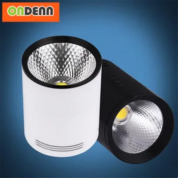 

YRANK 5W 7W 15W Surface mount LED COB downlight ceiling ceiling wall lighting shop high power Free shipping