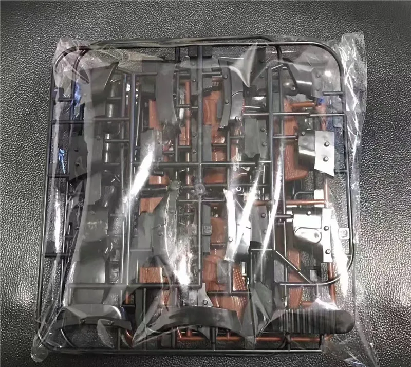 DIY строительные блоки игрушечный пистолет Ak 47 сборка открытый Забавный орбиз