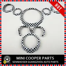 Фирменная Новинка ABS Пластик с защитой от ультрафиолетового излучения, внутренние наборы мини проверки Стиль Цвет для Mini cooper, Countryman, R60/1(8 шт./компл