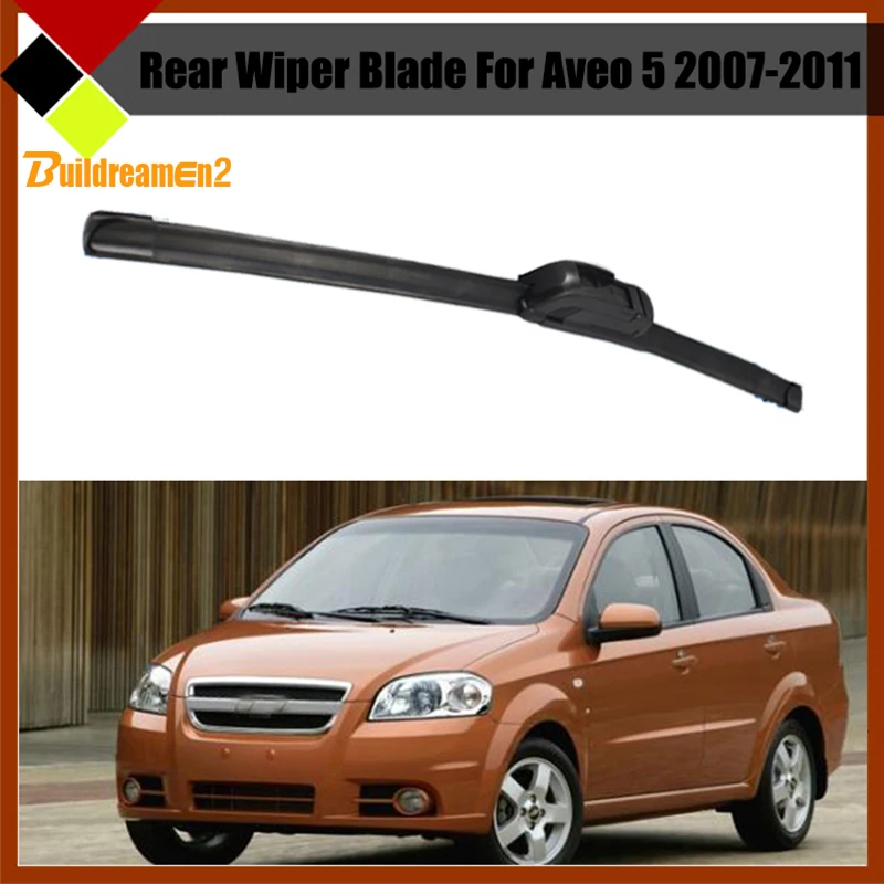 Buildreamen2 Car Soft Rubber Wiper Blade For Chevrolet Aveo 5 2007 2011