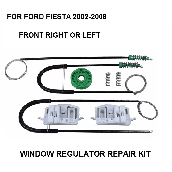 CAR WINDOW KIT FOR FORD FIESTA ELECTRIC WINDOW REGULATOR REPAIR KIT