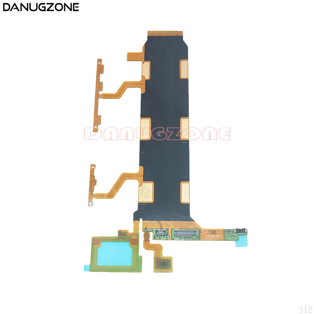 

Power Button Switch Volume Button Mute On / Off Flex Cable With Microphone For Sony Xperia Z Ultra ZU 4G C6833 C6843 C6806