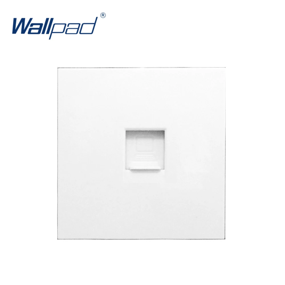 Wallpad هاتف مقبس الهاتف RJ11 مقبس الحائط وظيفة مفتاح ل وحدة فقط 55*55 مللي متر