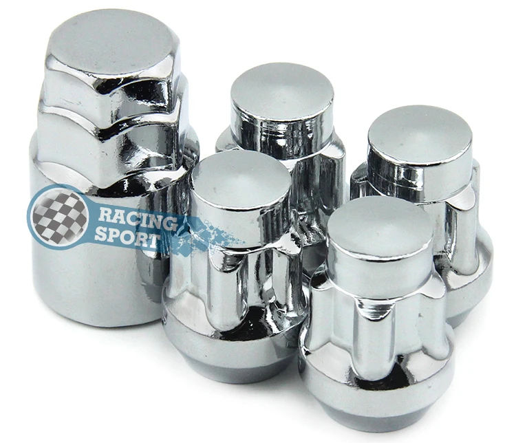 Набор M12x1.25 гайки для блокировки колес серебряные из сплава автомобиля Suzuki Toyota.